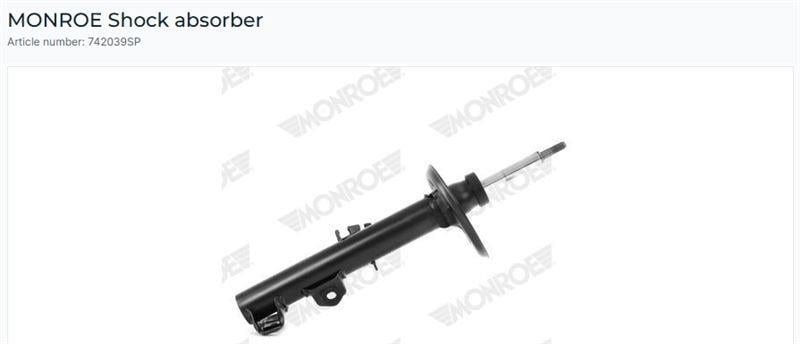 AMORTİSÖR ÖN SOL BMW Z3 CABRİO/Z3 CABRİO