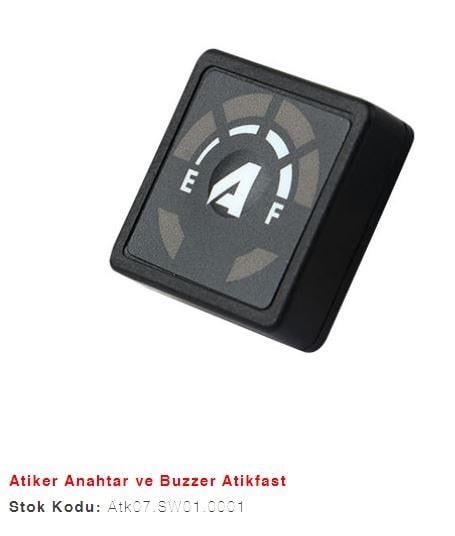 ANAHTAR VE BUZZER ATİKFAST ATİKER GARANTİSİ YOKTUR