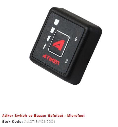ANAHTAR VE BUZZER SAFEFAST - MİCROFAST ATİKER GARANTİSİ YOKTUR