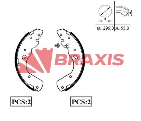 ARKA FREN BALATASI PABUC B2500 PICK UP 06>15 BT 50 FORD RANGER 06>12