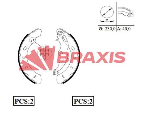 ARKA FREN BALATASI PABUC BMAX 12 /> FOCUS III 1.0 / 1.5TDCI / 1.6TI 11 /> TRANSIT COURIER 1.5TDCI 1.6