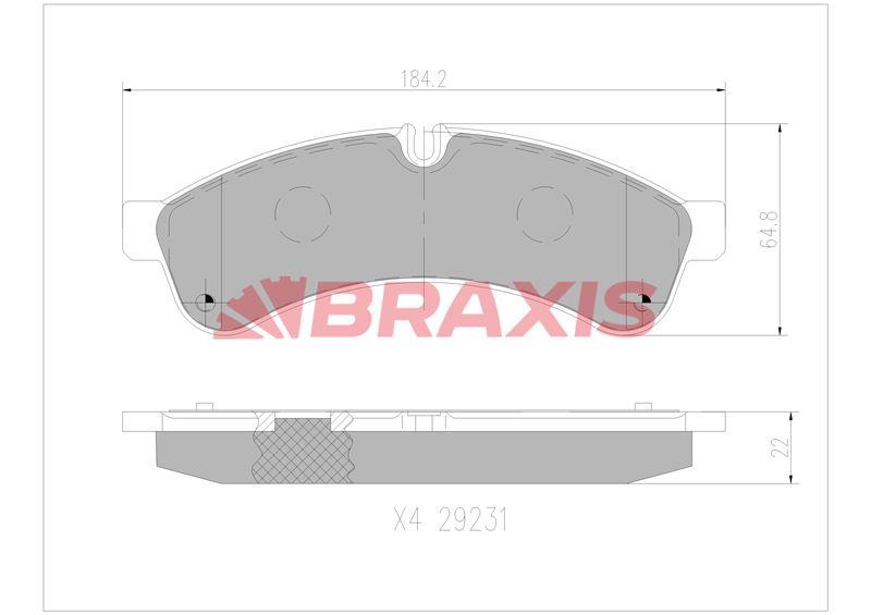ARKA FREN DISK BALATA DAILY 2,3 3,0 06> OTOKAR MAGIRUS YM