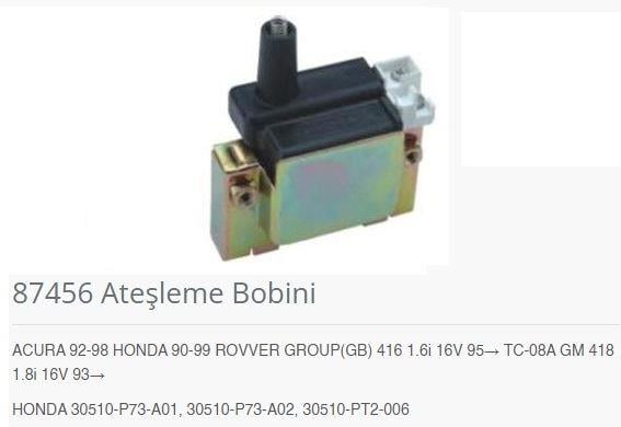 ATEŞLEME BOBİNİ ACCORD IV CB 2.2 I 16V