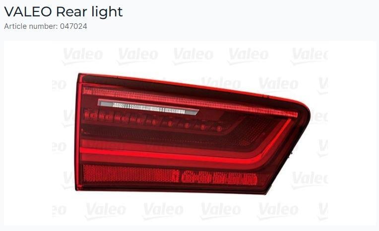 BAGAJ STOP SOLAUDI A6 AVANT LED BOY