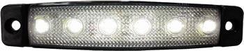 BASAMAK AYDINLATMA 12V 6 LEDLİ BEYAZ