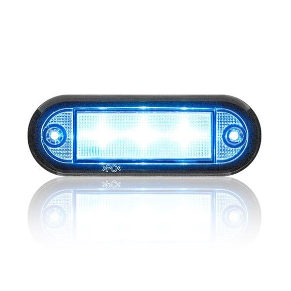 BASAMAK AYDINLATMA 6 LEDLİ MAVİ