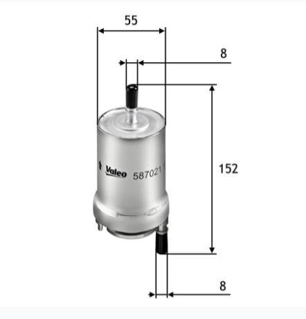BENZİN FİLTRESİ VOLKSWAGEN POLO IV 1.2 12V, 1.4 16