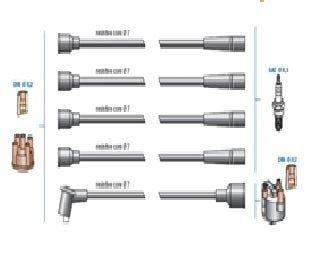 BUJI KABLOSU + BOBIN KABLOSU R9 BRODWAY