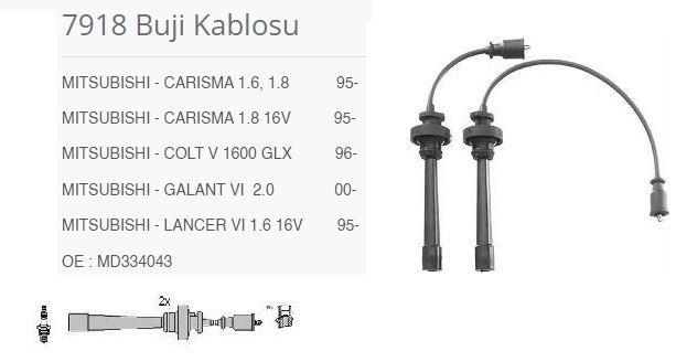 BUJI KABLOSU CARISMA 1.6 1.8 95>