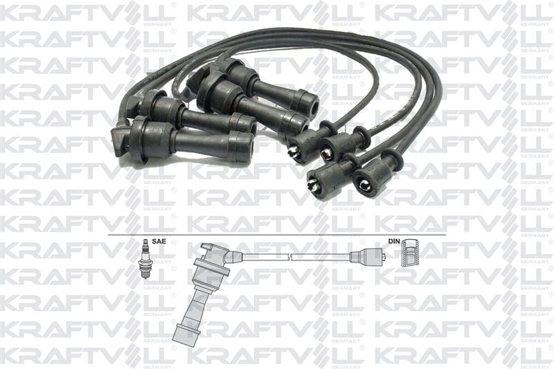BUJI KABLOSU HYUNDAI SONATA 2.0I 91-98 ELANTRA 90-95 (SILIKON KABLO)