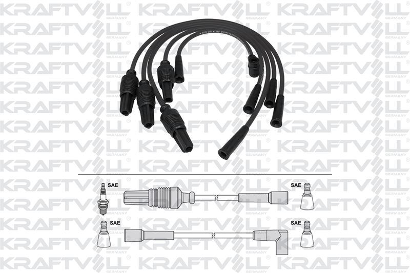 BUJI KABLOSU P106 I 1,0/1,1/1,4/ 8V 91-96 P106 II 1,1/1,4 8V 96-> P306 1,4 8V 93-97 PARTNER 1,4 8V 9