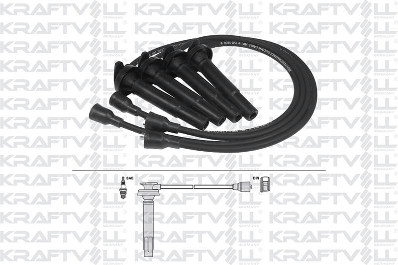 BUJI KABLOSU SUBARU FORESTER LEGACY IV 03-> (SILIKON KABLO)