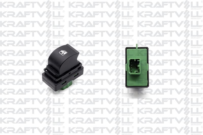 CAM ACMA ANAHTARI SAG (TEKLI) BOXER III JUMPER III ÇERÇEVESIZ - YESIL SOKET (4PIN)