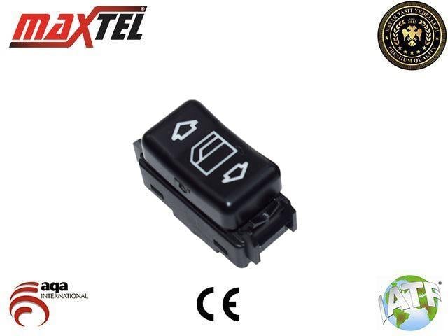 CAM AÇMA DÜĞMESİ ÖN SOL 190 W 201 (82-) COUPE (C124) (87-92) E SERİ W124 (84-) GW SERİ W463 (89-) S SERİ W126 (79-) 5 FİŞLİ