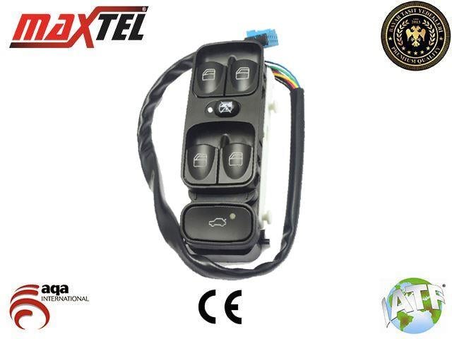 CAM AÇMA DÜĞMESİ SOL C SERİ W203 SPORT COUPE (03-08) C SERİ W203 T MODEL (00-07) 7 FİŞLİ