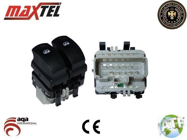 CAM AÇMA DÜĞMESİ SOL CLIO III (05-15) MODUS (04-15) 10 FİŞLİ