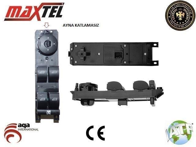 CAM KALDIRMA ANAHTARI  FOCUS-C-MAX-FIESTA SOL ÖN DÖRTLÜ 08-13-3 PIN KROM F1ET14A132AB