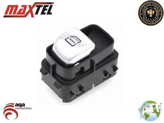 CAM KALDIRMA ANAHTARI MERCEDES W205- W213 -X253 -W222 -W447 4 PIN BEYAZ ISIK SIYAH A2139050309