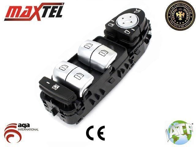 CAM KALDIRMA ANAHTARI MERCEDES W205- X253    3 PIN KIRMIZI ISIK -SIYAH A2059056800