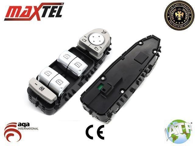 CAM KALDIRMA ANAHTARI MERCEDES W205- X253    3 PIN KIRMIZI ISIK -SIYAH A2059056800