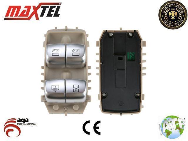 CAM KALDIRMA ANAHTARI MERCEDES W213,W222,S213 3 PIN BEYAZ ISIK -BEJ A2229051505