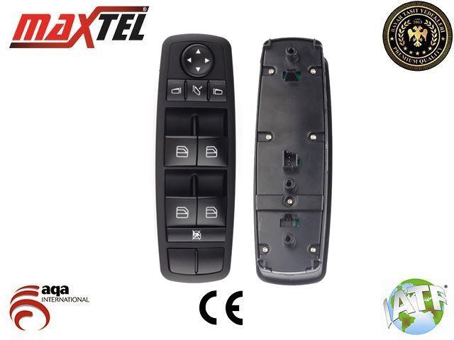CAM KALDIRMA ANAHTARI MERCEDES W251-W164-X164 AYNA KATLAMA,SIYAH 2518300290