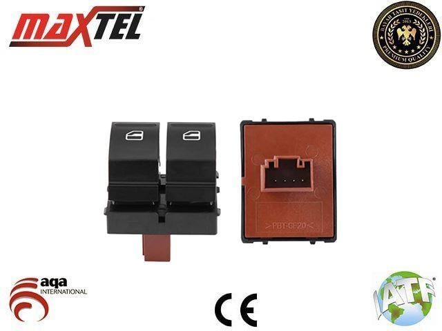 CAM KALDIRMA ANAHTARI SKODA FABIA II-OCTAVIA II ÇIFTLI  4PIN1Z0959858