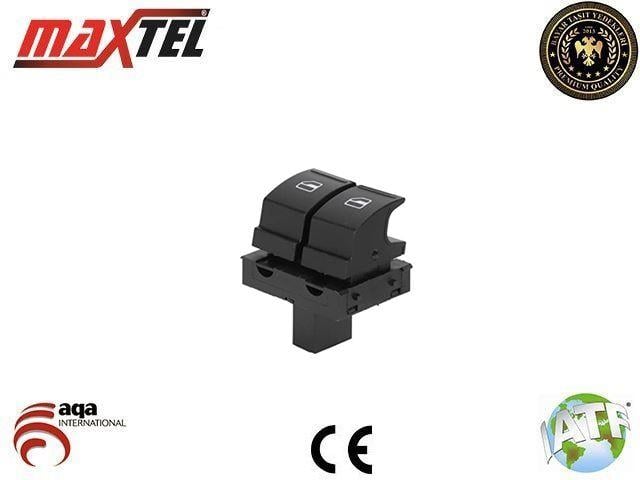 CAM KALDIRMA ANAHTARI SKODA FABIA II-OCTAVIA II SIYAH SOL 4 PIN