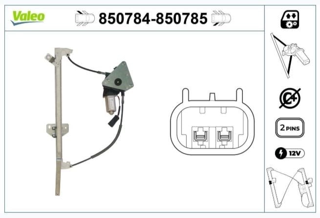 CAM KRİKOSU ARKA SOL RENAULT ESPACE