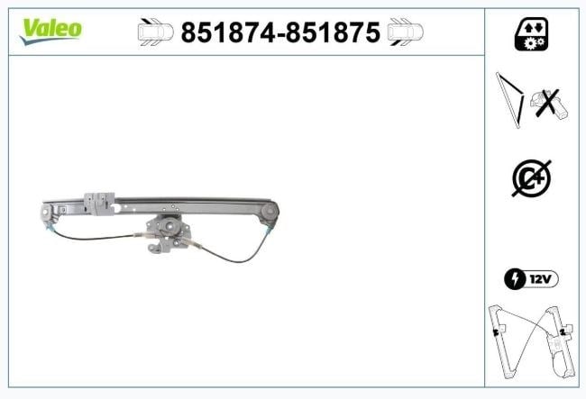 CAM MEKANİZMASI ARKA SOL BMW X5 E53 00>06