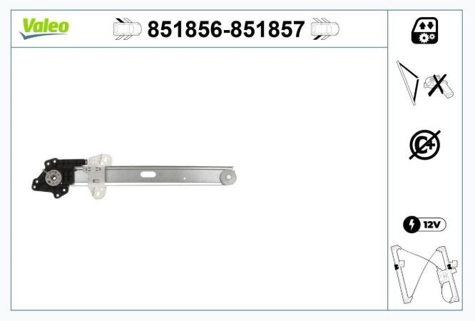 CAM MEKANİZMASI ARKA SOL HONDA CR-V 12>16