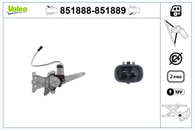 CAM MEKANİZMASI ARKA SOL SUZUKI SWIFT 05>09