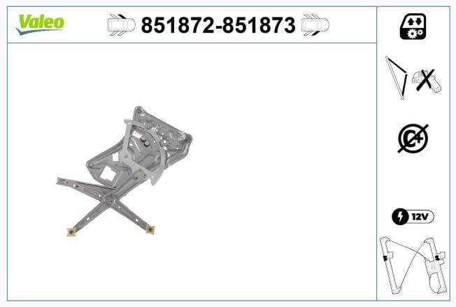 CAM MEKANİZMASI ÖN SOL BMW 7 SERİSİ E38 94>01