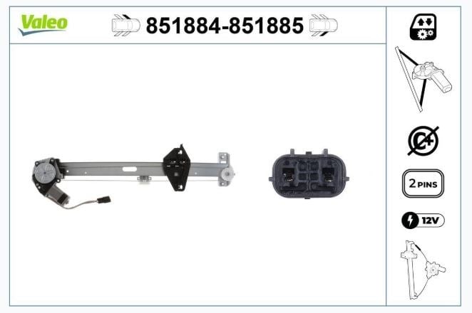 CAM MEKANİZMASI ÖN SOL HONDA CR-V 07>11