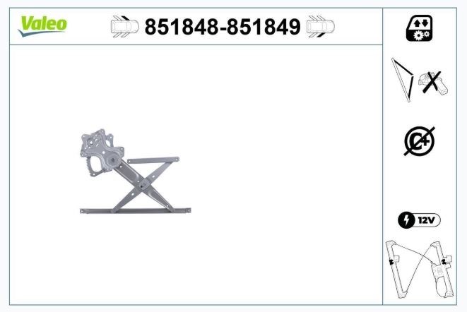 CAM MEKANİZMASI ÖN SOL TOYOTA PRIUS 03>15