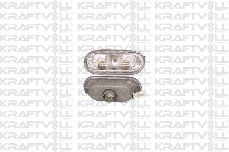 CAMURLUK SINYAL LAMBASI GRI ZEMIN BEYAZ BUZLU CAM SAG / SOL GOLF IV BORA 99>01 PASSAT 97>00 POLO / C