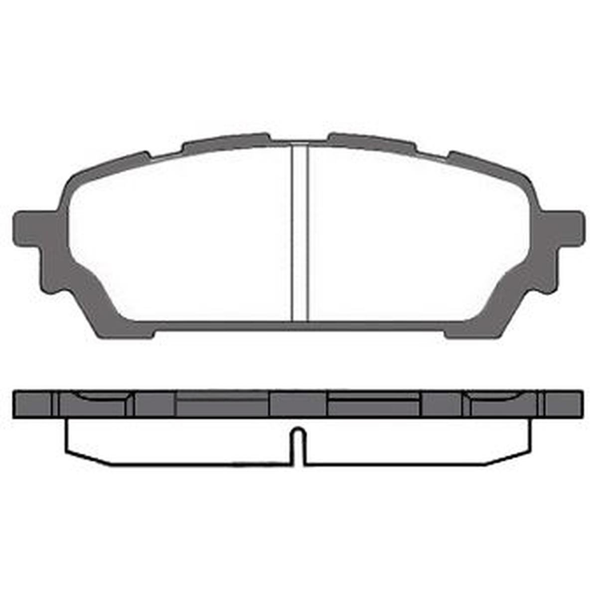 BALATA FREN ARKA-( SUBARU: IMPREZA 00>07/FORESTER 03>08 )