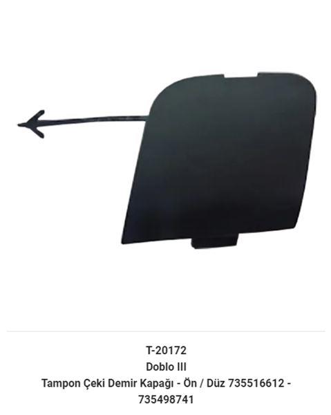 ÇEKİ DEMİR KAPAĞI ÖN DOBLO III DÜZ 735516612 - 735498741