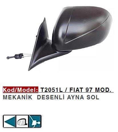 DIŞ DİKİZ AYNASI IÇTEN KUMANDALI SOL DKS SLX 97>03 YM