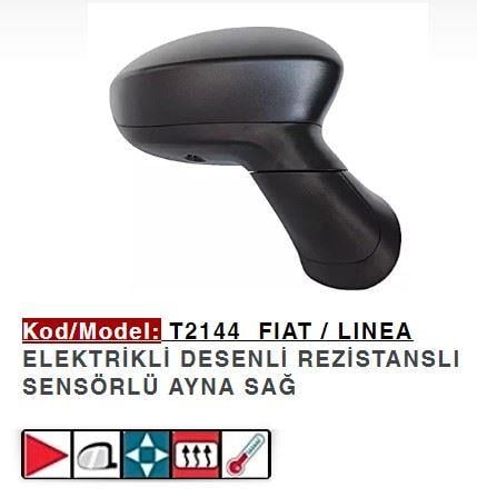 DIŞ DİKİZ AYNASI SAĞ ELEKTRİKLİ LINEA 7 FİŞLİ