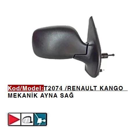 DIŞ DİKİZ AYNASI SAĞ MEKANİK KANGOO 04>
