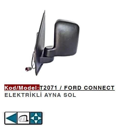 DIŞ DİKİZ AYNASI SOL ELEKTRİKLİ CONNECT