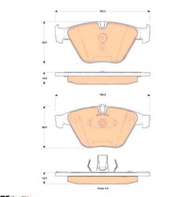 DISK BALATA BMW 5,25D 5,30D 04/2010 -- ON GDB1854