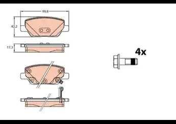 DISK BALATA FIAT EGEA ARKA PRO5393