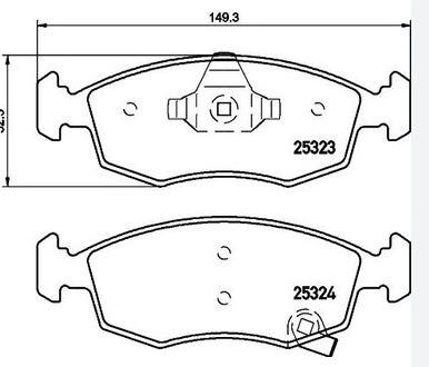 DISK BALATA FIAT PANDA 2012 --- ON GDB1921