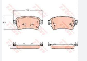 DISK BALATA FIAT SCUDO ARKA 2018 GDB2166