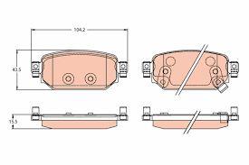 DİSK BALATA MAZDA 3/6 ARKA YM