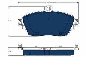DISK BALATA MERCEDES A SERISI W176, B SERISI W246 ON TB3170