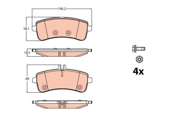 DISK BALATA MERCEDES S-CLASS 2013-- AMG ARKA GDB2079