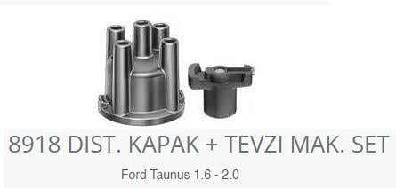 DİSTRİBÜTÖR KAPAĞI + TEVZI MAKARA TAUNUS 1.6 2.0